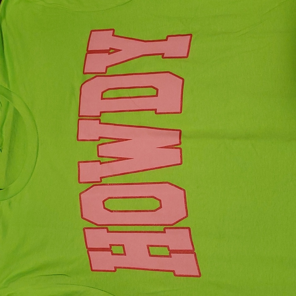Green HOWDY Tee